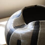 Brown Brushstroke Ceramic Vase, thumbnail 3 of 4