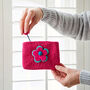 Handmade Felt Daisy Purse, thumbnail 3 of 8