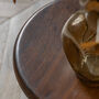 Sculpt Side Table Dark Wood, thumbnail 3 of 6