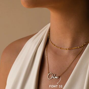 Signature Name Necklace, 8 of 12