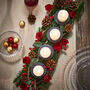 Winter Rose Christmas Candle Holder, thumbnail 4 of 7