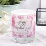 Personalised Mother's Day Patterned Scented Candle, thumbnail 1 of 6