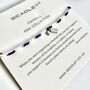 Rangers Football Club Fan Bead Bracelet With Charms, thumbnail 2 of 5