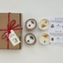 Christmas Pinch Pot Candle Aromatherapy Gift Box, thumbnail 2 of 5