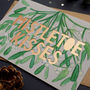 Papercut 'Mistletoe Kisses' Botanical Christmas Card, thumbnail 3 of 5