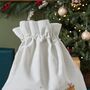 Personalised My 1st Christmas Cream Gift Sack, thumbnail 2 of 3