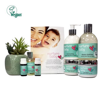 Luxury Baby Head To Toe Vegan Aromatherapy Gift Set, 9 of 9