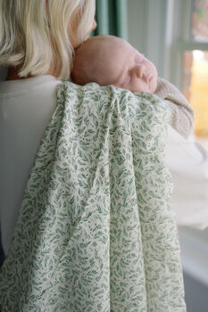 Willow Large Swaddle Muslin, 3 of 12