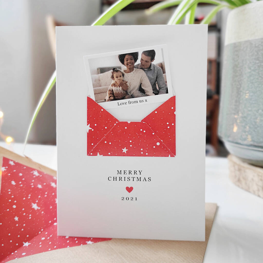 Personalised Christmas Photo Card, 1 of 4
