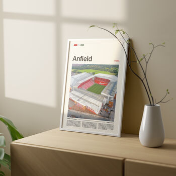 Anfield Stadium Liverpool Fc Print, 3 of 12