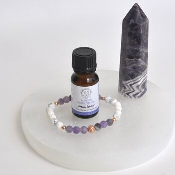 Anxiety Diffuser Bracelet With Essential Oils Gift Set, 5 of 7
