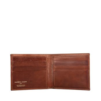 Personalised Luxury Leather Wallet. 'The Vittore', 7 of 12