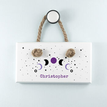 Personalised Celestial Moon Phase Sign, 2 of 6