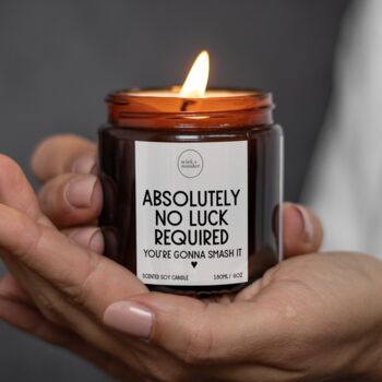 Exam Good Luck Gift, You're Gonna Smash It Candle With Matches, 3 of 11