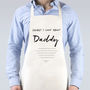 Things I Love About Dad Apron, thumbnail 2 of 2