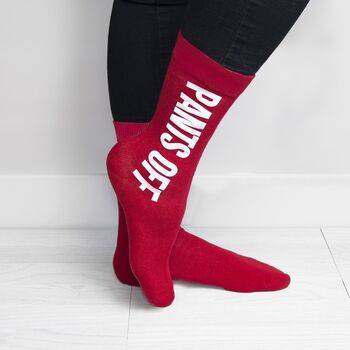 Personalised Cheeky Valentine's Socks, 3 of 5