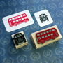 London Taxi And Bus Rubber Stamps, thumbnail 1 of 4