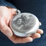 Personalised Etched Photo Hipflask, thumbnail 1 of 2