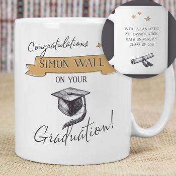 Personalised Graduation Mug Gift, 2 of 2