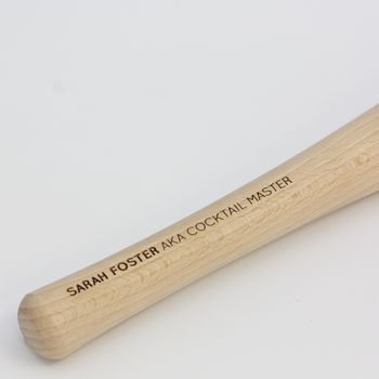 Personalised Wooden Cocktail Muddler, 4 of 5