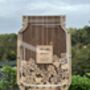 Jar Of Hearts Wedding Guestbook Alternative – Oak And Walnut Wood Design, thumbnail 3 of 4