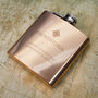 Personalised Copper Hip Flask, thumbnail 2 of 2