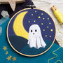 Ghost Halloween Embroidery Beginners Kit, thumbnail 1 of 6