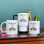 Teachers Shaping The Future Rainbow Travel Mug, thumbnail 5 of 5