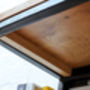 Orla Welded Steel Box Section And Premium Oak Shelves, thumbnail 2 of 10