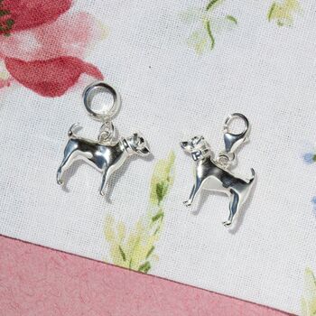 Jack Russell Charm Sterling Silver, 2 of 7