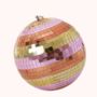 Giant Disco Ball In Pinks Multi Colours, thumbnail 3 of 3