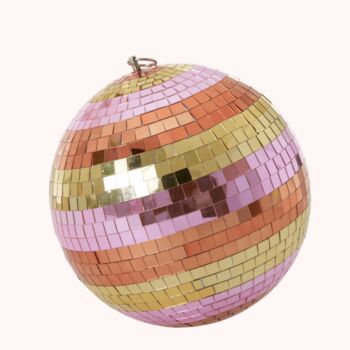 Giant Disco Ball In Pinks Multi Colours, 3 of 3