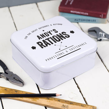 Personalised Outdoors Dad Tin, 3 of 4