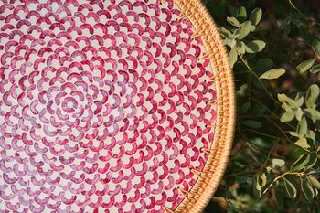 Boho Karoo Rattan Side Table, 3 of 10