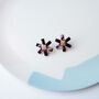 Camille Floral Stud Earrings, thumbnail 1 of 7