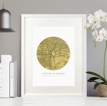 Your Home Personalised Map Print, 5 of 12