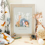 Safari Friends Nursery Print, thumbnail 1 of 5