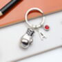 Silver Boxing Personalised Keyring, thumbnail 2 of 11