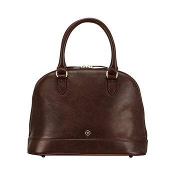 Personalised Ladies Genuine Leather Handbag 'Rosa', 3 of 12