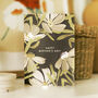 Happy Mother's Day Botanical Flower Card, thumbnail 3 of 5