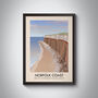 Norfolk Coast Aonb Travel Poster Art Print, thumbnail 1 of 8