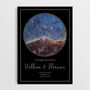 Welcome To The World Personalised Star Map Print New Baby Gift, thumbnail 12 of 12