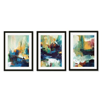 Vibrant Abstract Fields Print Set Of Three, 2 of 5