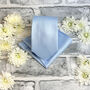 Cloudy Blue Woven Wedding Tie Set, thumbnail 6 of 6