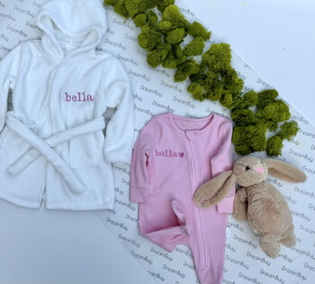 Personalised Toddler And Baby Gift Set Box Celebration, 4 of 9