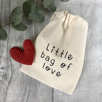 Little Bag Of Love Mother's Day Token Gift, 2 of 4