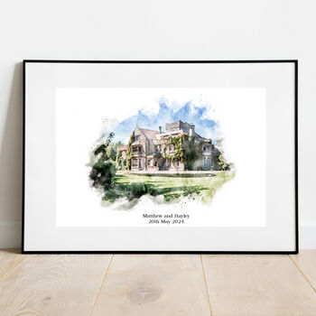 Wedding Venue Personalised Print, 2 of 10