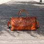 Genuine Leather Holdall, thumbnail 12 of 12