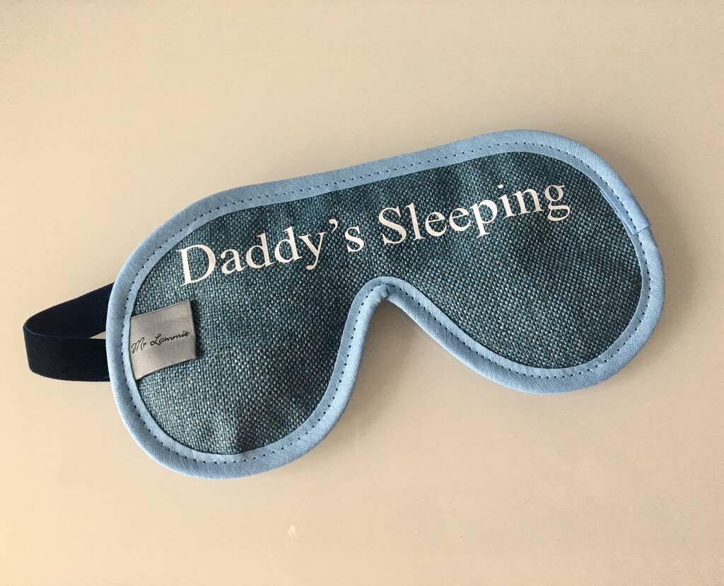 Personalised Eye Mask Eco Friendly By Love Lammie & Co