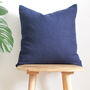 Softened Pure Linen Cushion Covers, thumbnail 3 of 7